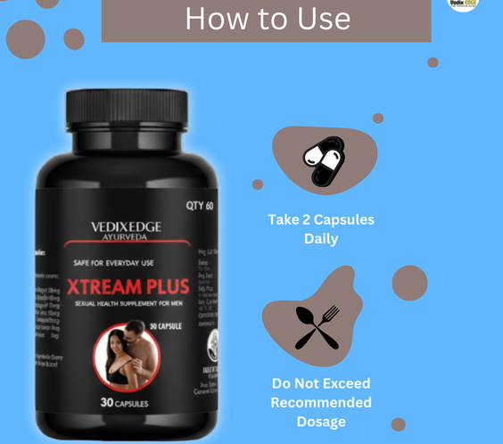 Xtream Plus ( For Men ) Promotes Natural Energy and Daily Wellness