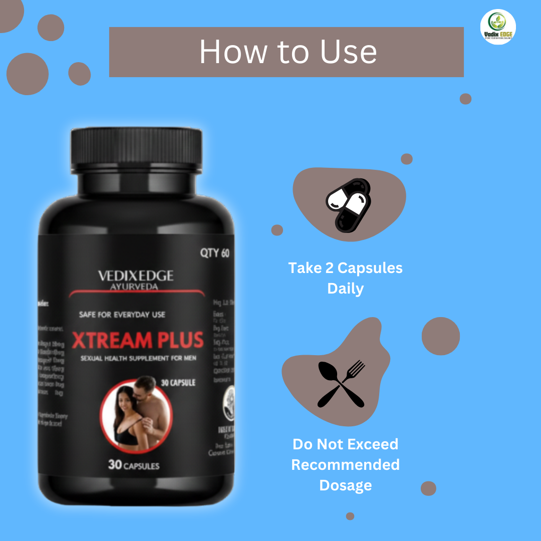 Xtream Plus ( For Men ) Promotes Natural Energy and Daily Wellness