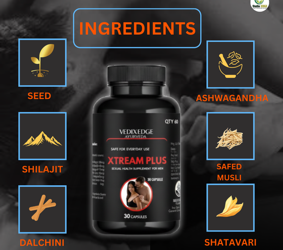 Xtream Plus ( For Men ) Promotes Natural Energy and Daily Wellness