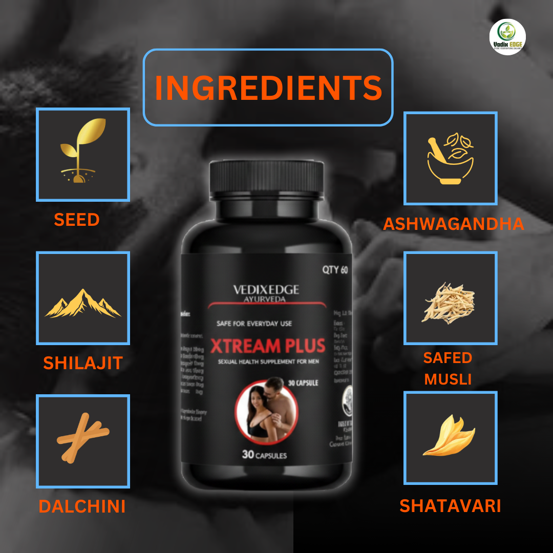 Xtream Plus ( For Men ) Promotes Natural Energy and Daily Wellness